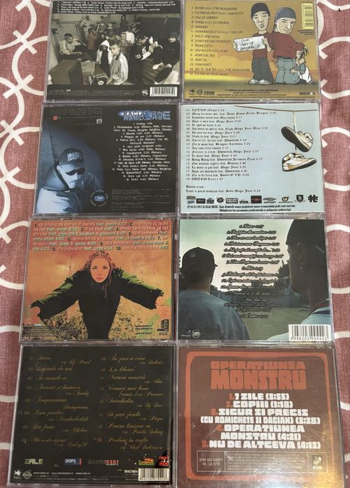 Cd-uri hip-hop Deceneu,Racla,Anonim,Zale,Il Egal,Marijuana,Sase Sase