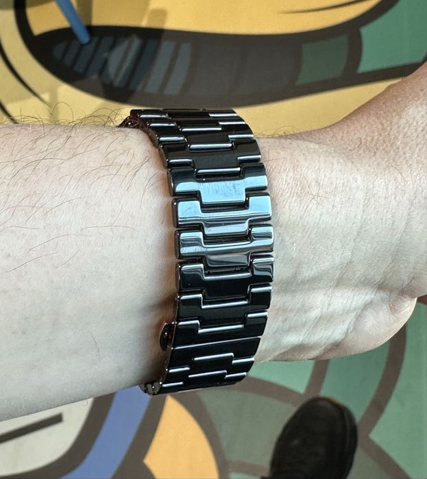 Ceas Obaku, ceramic, safir, 42mm