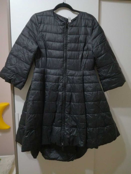 Дълго яке с преносима яка по модел на Elisabetta franchi c,м размер