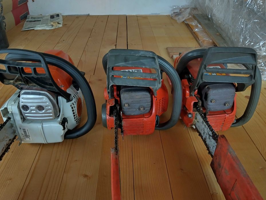 Продавам бензинови моторни резачки husqvarna 345
