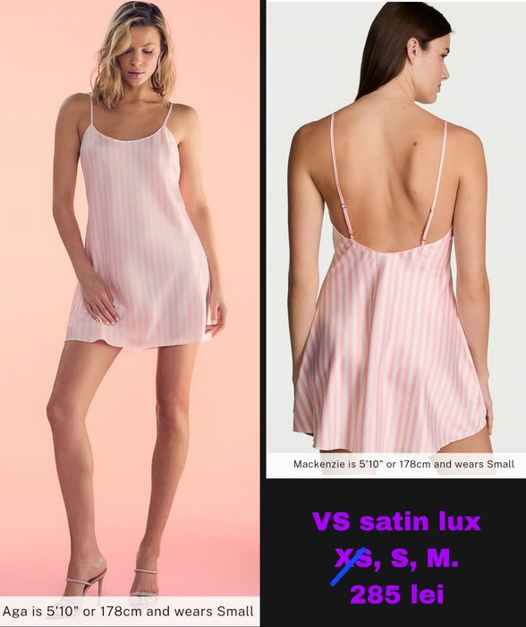 Pijama satin Victoria's S