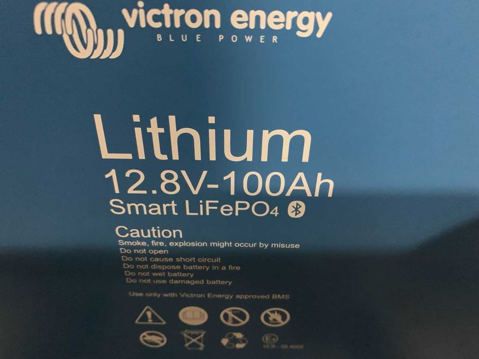 ВИКТРОН Смарт батерия 100ап +СмартБМС Victron LiFePO4