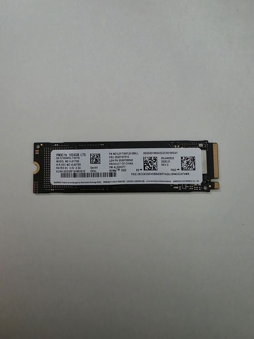 SSD Samsung 1 Tb NVME M.2