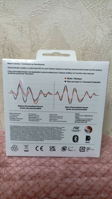 Продам наушники DENON PerL Pro