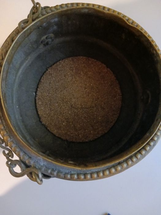 Ghiveci antic cupru/alamă