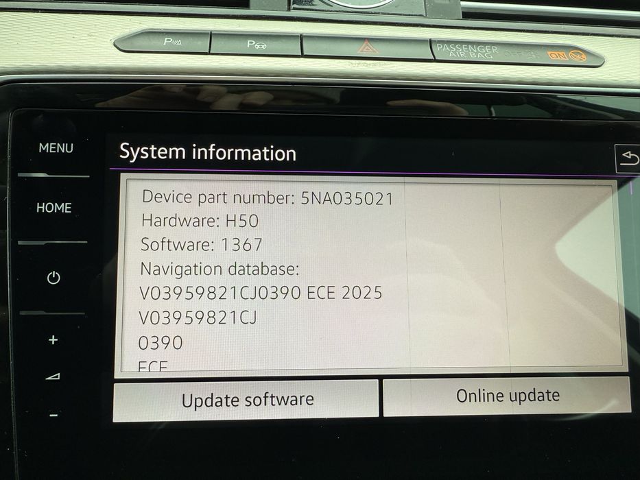 Navigatie Mib2.5 VW Golf VII Passat B8 Harman MIB2