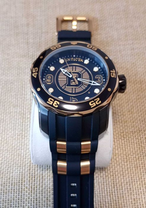 Ceas Invicta NHL Boston Bruins Quartz Black Dial IN- 42320 Barbati