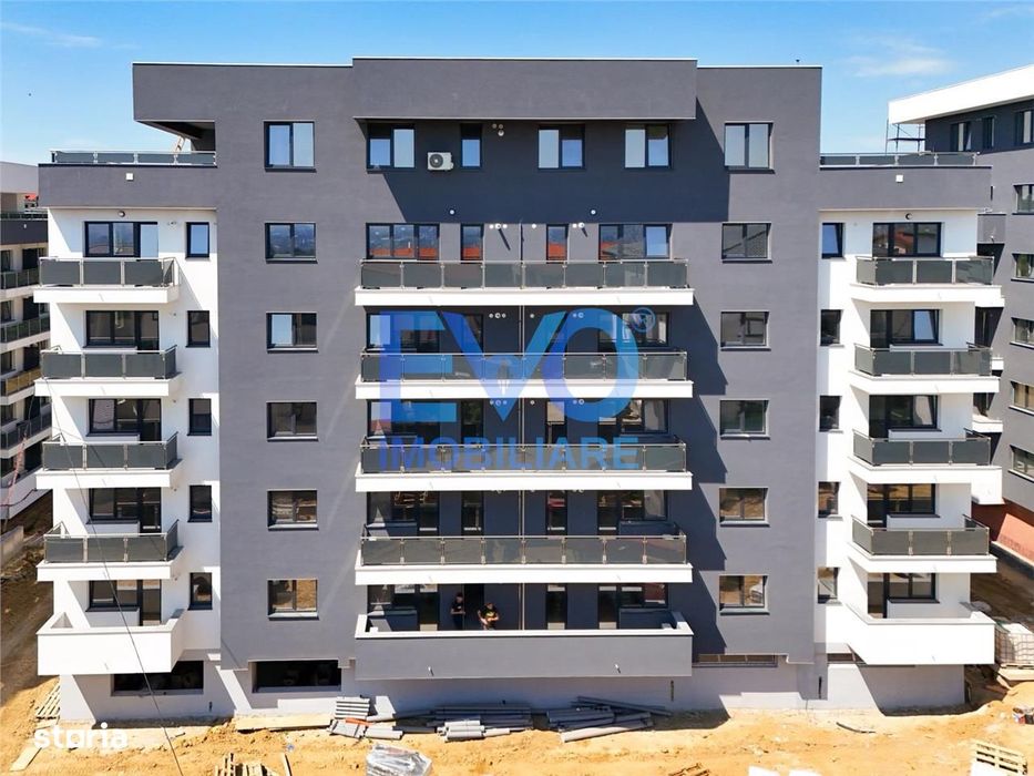 Apartament cu 1 camera, 44,47 mp, decomandat, bloc nou, zona Galata