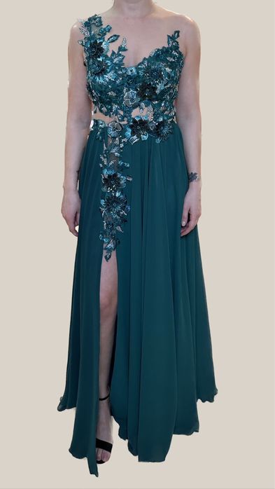 Rochie verde smarald