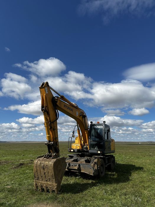 Услуги колесного экскаватора + гидромолт