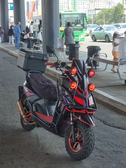 Samurai liya 150cc purple