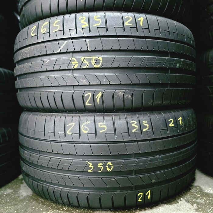 2x 265/35/21 VARA PIRELLI 2021 Stare excelentă