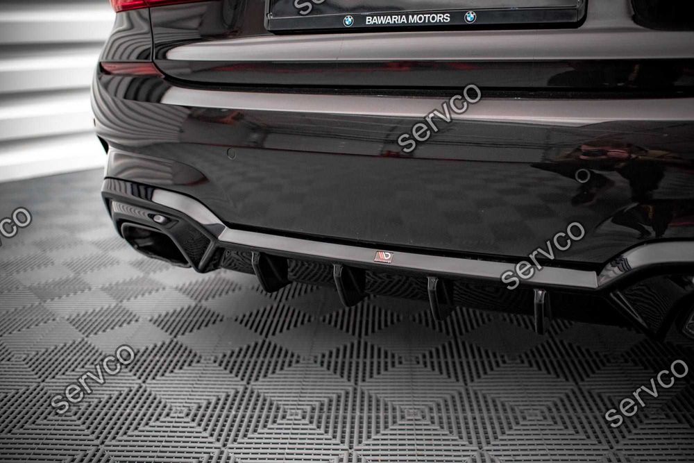 Difuzor bara spate Bmw Seria 3 G20 G21 M340i 2018-2022 v9 - Maxton