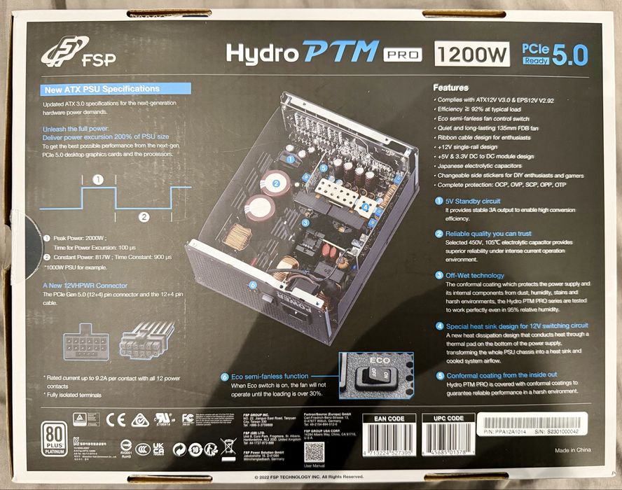 Hydro PTM Pro 1200W