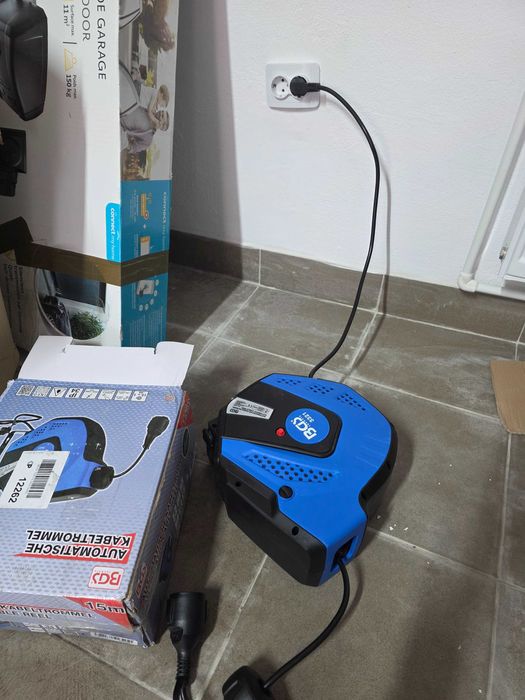 Bobina automata de cablu prelungitor, BGS, 15 m