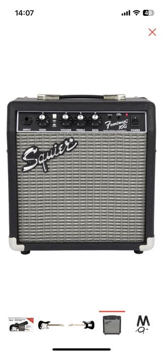 Электрогитара Squier Stratocaster черный