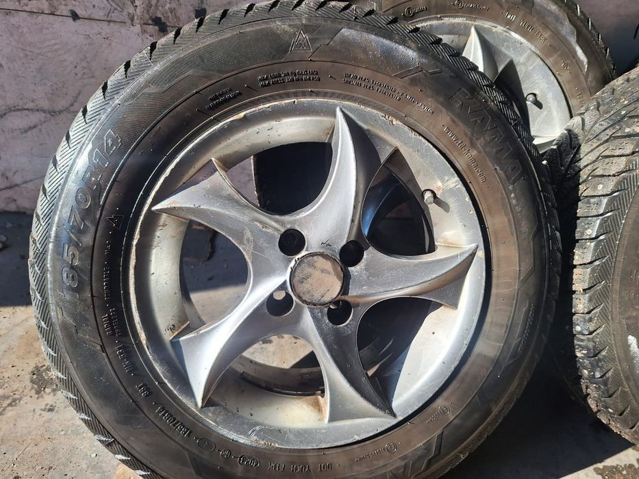 В сборе колеса зимние r14