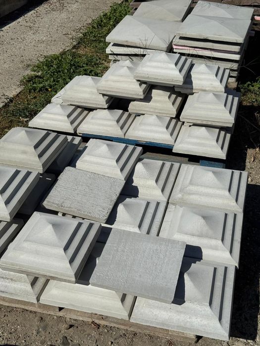 Capace turn dublu gard/stâlp