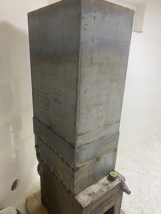 Печь для бани на газу и угля