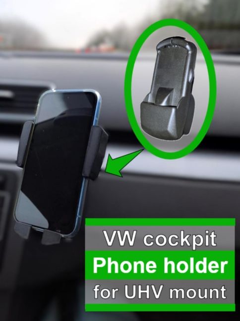 поставка за телефон – VW cockpit (UHV mount)