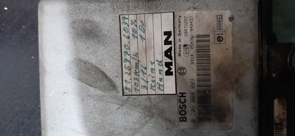 Unitate de control/ECU autobuz/autocar MAN