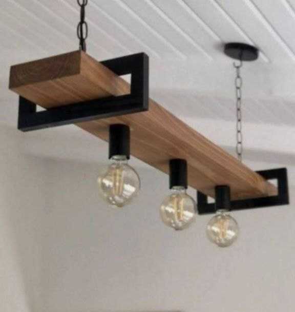 Эффектное сочетание металл+дерево. Мебель на заказ.