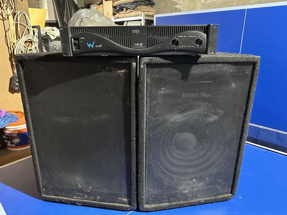 Sistem sunet 300/600w peavey/w acoustic