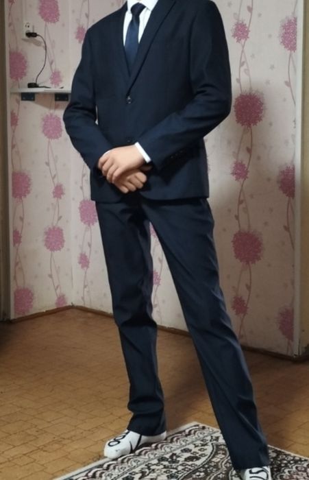 Костюм синий школьный