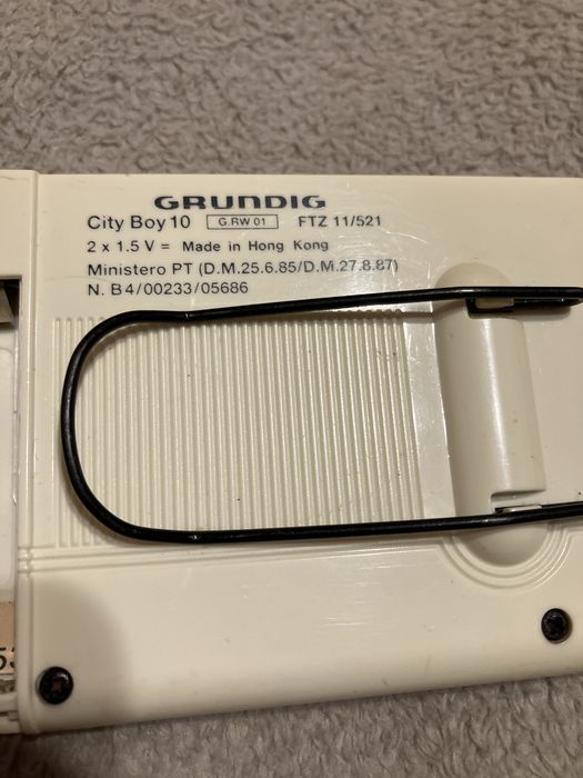 Radio portabil cu casti Grundig City Boy 10 Bacau • OLX.ro