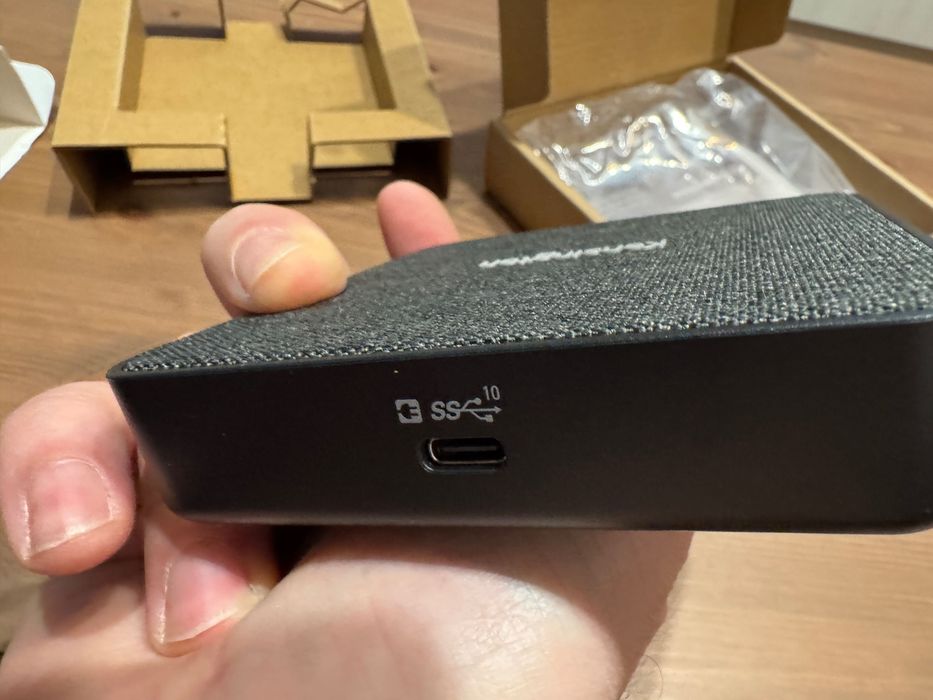 Docking (adaptor/multiplicator porturi) laptop USB 4.0, 2xHDMI suporta rezolutie 8K