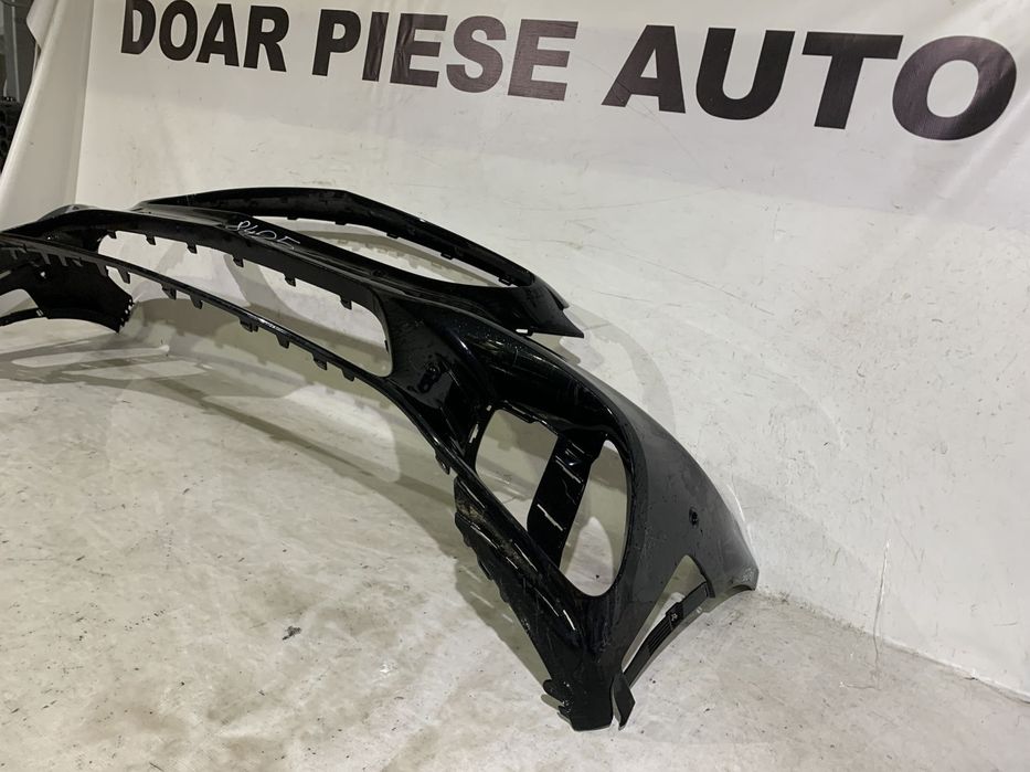 Bara fata Mercedes C-Class AMG, W205, facelift, 2018, 2019, 2020, 2021, cod origine OE A2058856002, cu gauri pentru senzori de parcare (6).