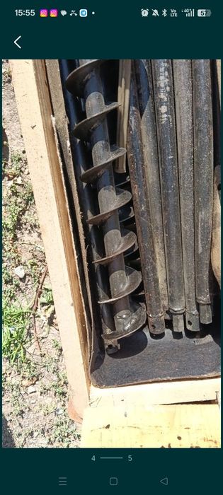 Мотобур до 10 метров