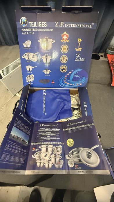 Луксозен комплект съдове за готвене