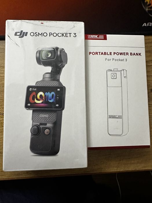 Dji osmo Pocket 3 + повербанк (янги очилмаган)