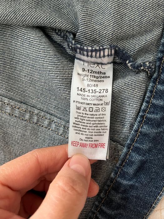 Детские джинсы и джинсовки Next