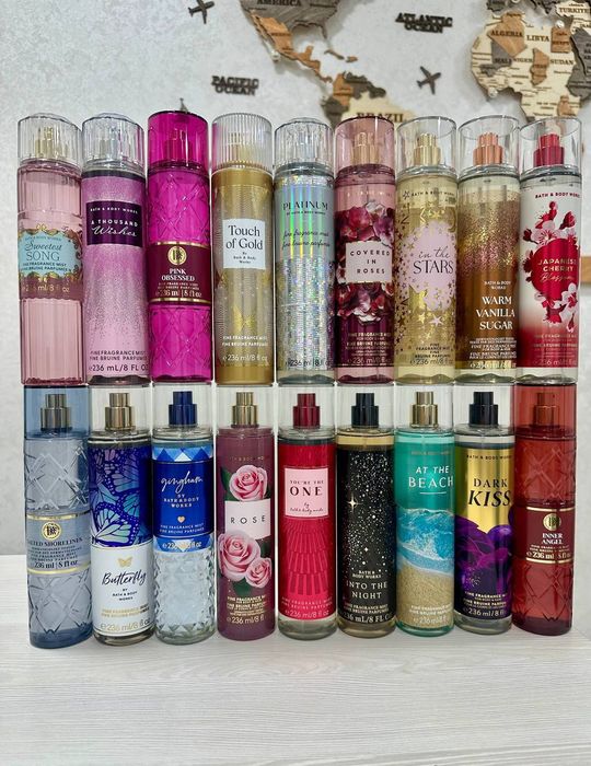 Bath and Body Works 236ml спрей, Америкада ишлаб чиқарилган нархи: 150