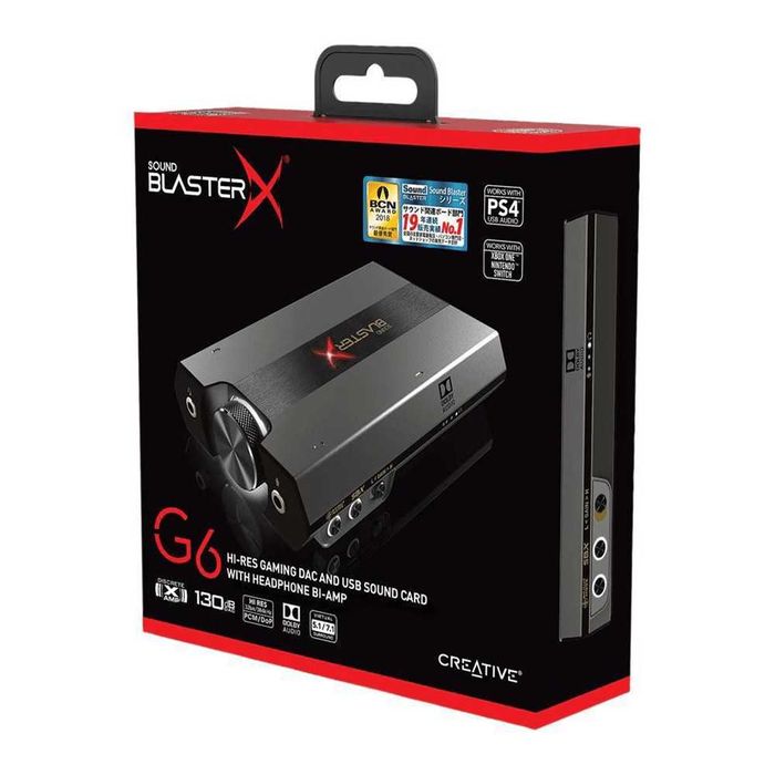 Внешняя звуковая карта Creative Sound BlasterX G6