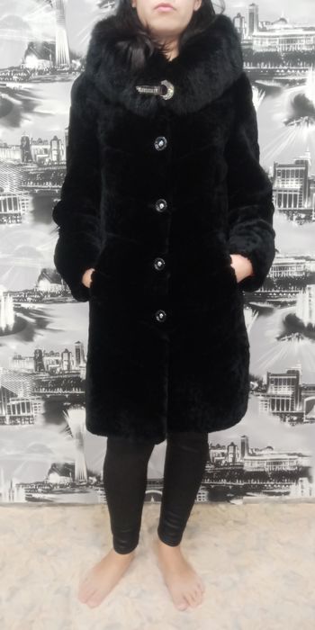 Шуба мутон (натуралка)