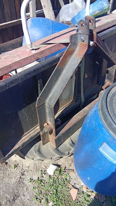 Vind remorca fara acte făcută de mine cu cilindru hidraulic