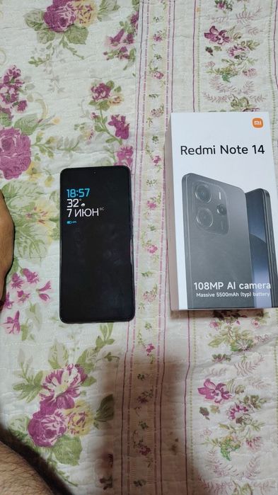 Redmi not 14 midnight black