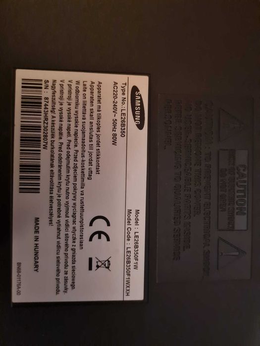 televizor samsung le26b350