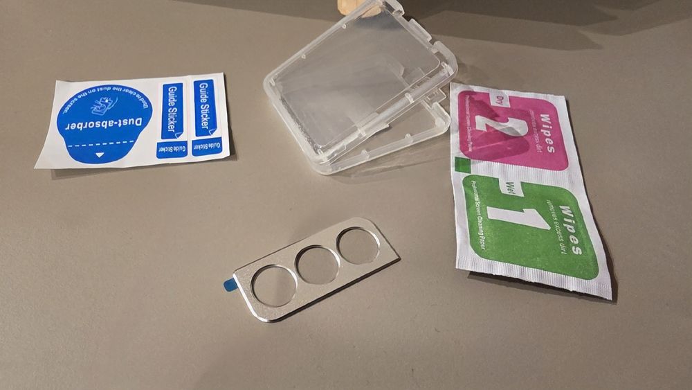 Протектор за камера на Samsung Galaxy S21 - сив