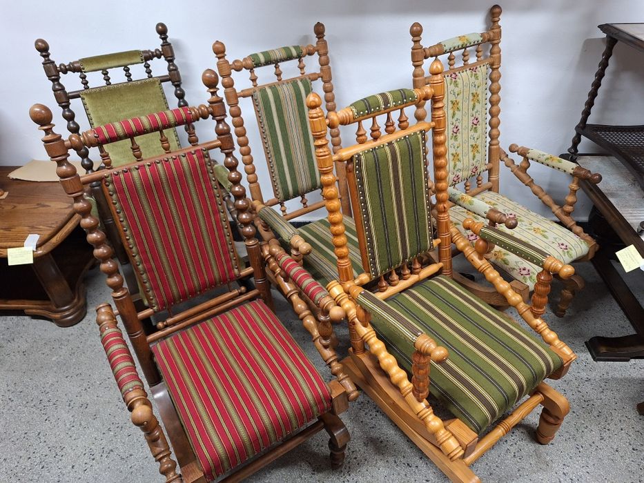 Винтидж Люлеещи столове