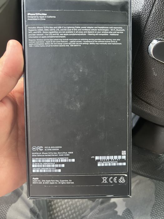 Iphon 13 pro max 128 pamiti