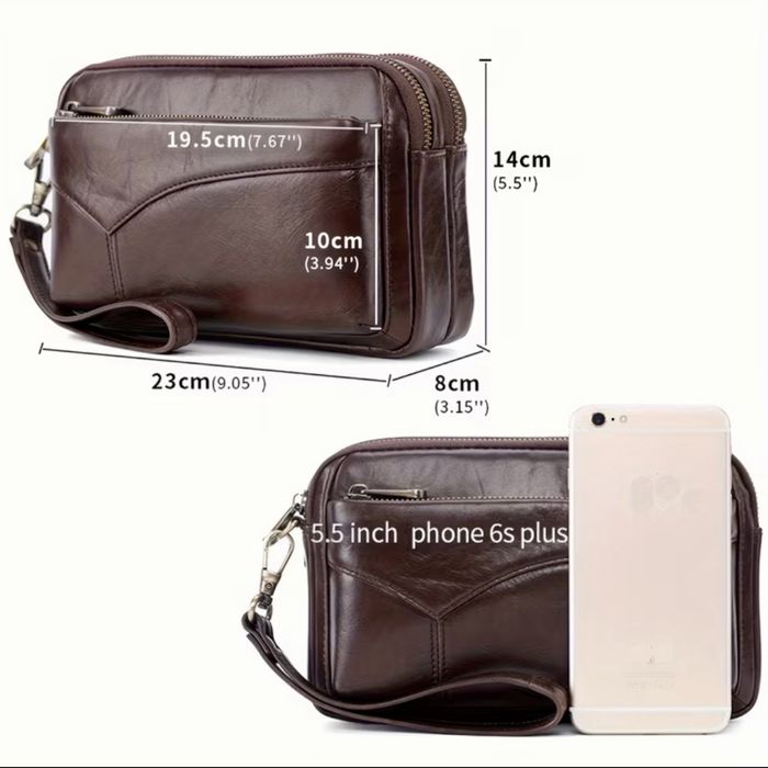 Мъжки универсални и елегантни, компактни ръчни чантички тип Борсета!