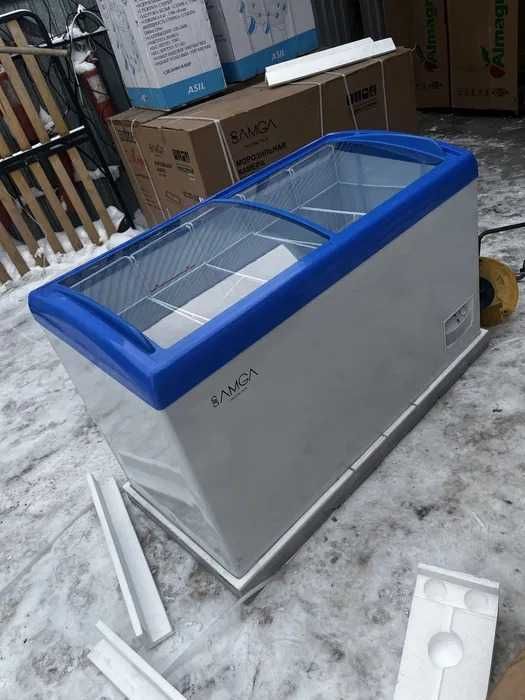 Морозильники со склада морозильные лари-ветрины Ветринные холодильники