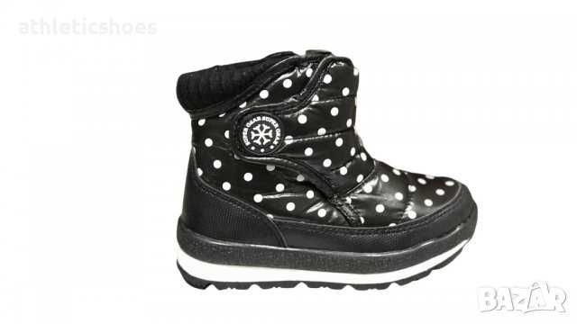 Детски апрески в синьо е черно на точки за момиче-24/35