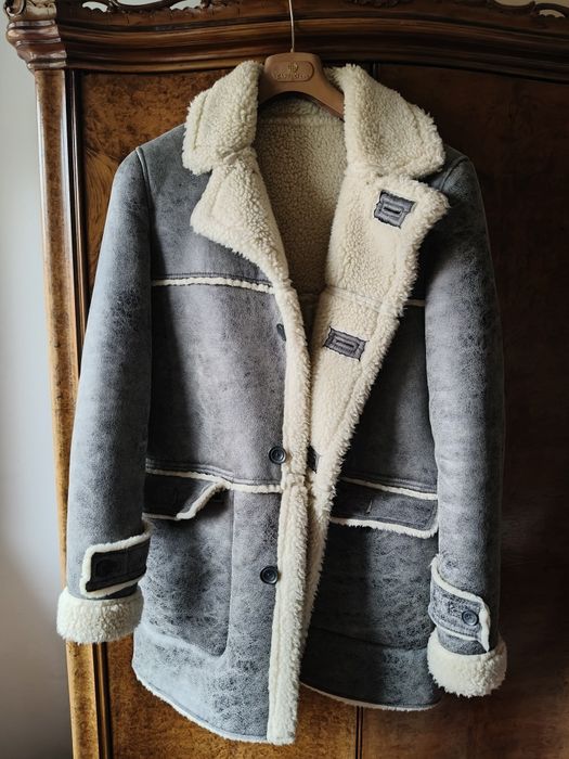 Palton blană Zara NOU