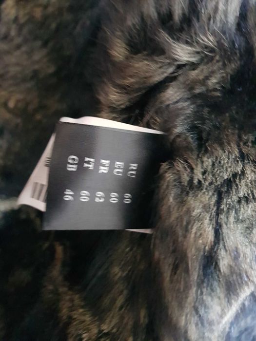 СПЕШНО Мъжко палто от естествена кожа и косъм EU size 60 (X-Large ½)