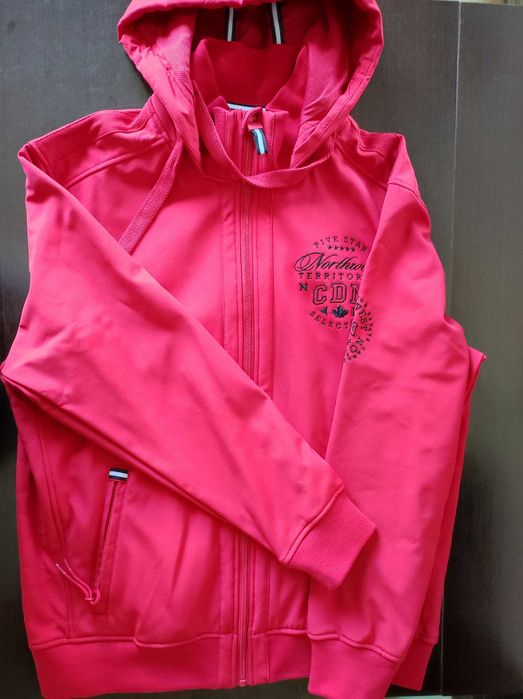 2 jachete/geci impermeabile/antivant din softshell mar.M/L[50/52], talie 115 - 120 cm., noi